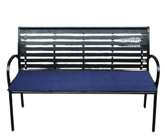 Cuscino Panca Esterno Con Laccetti di Fissaggio, Completamente Sfoderabile e Lavabile, 120x40cm, 100% Made in Italy