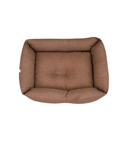 CASABELLAPIU Cuccia Rettangolare Grande Cm. 80x60 Marrone