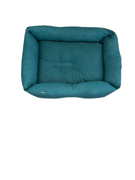 CASABELLAPIU Cuccia Rettangolare Grande Cm. 80x60 Petrolio