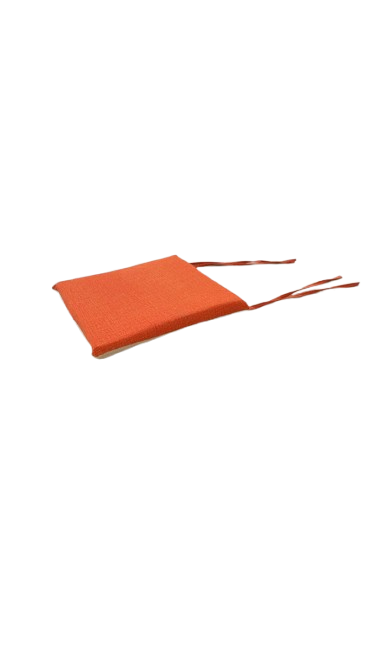 CASABELLAPIU 6 Cuscini Per Sedia Bifacciali Bicolor Sfoderabili Cm. 38x38x3,5