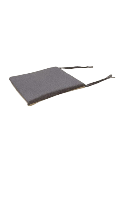 CASABELLAPIU 6 Cuscini Per Sedia Bifacciali Bicolor Sfoderabili Cm. 38x38x3,5