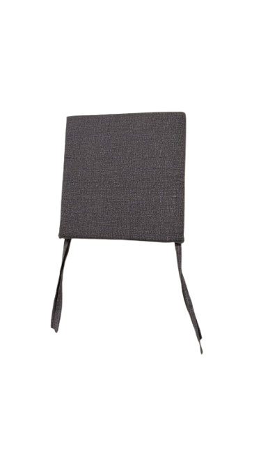 CASABELLAPIU 6 Cuscini Per Sedia Bifacciali Bicolor Sfoderabili Cm. 38x38x3,5