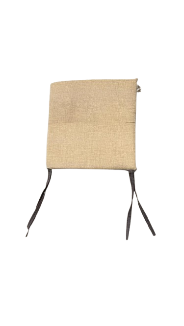 CASABELLAPIU 6 Cuscini Per Sedia Bifacciali Bicolor Sfoderabili Cm. 38x38x3,5