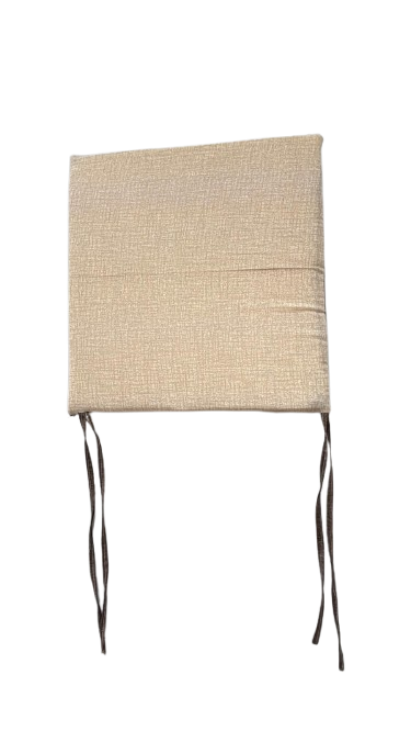 CASABELLAPIU 6 Cuscini Per Sedia Bifacciali Bicolor Sfoderabili Cm. 38x38x3,5