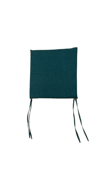 CASABELLAPIU 6 Cuscini Per Sedia Bifacciali Bicolor Sfoderabili Cm. 38x38x3,5