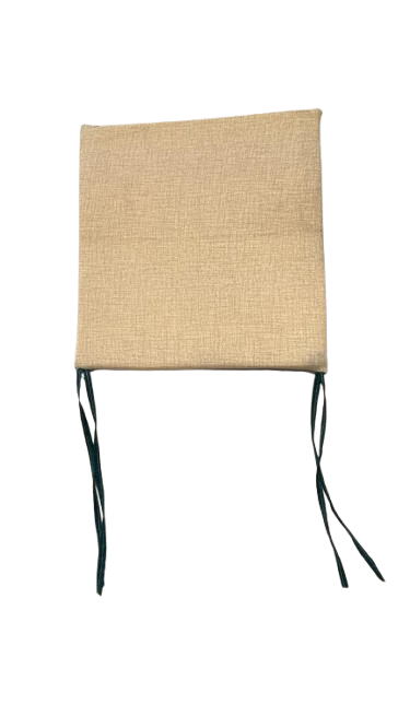 CASABELLAPIU 6 Cuscini Per Sedia Bifacciali Bicolor Sfoderabili Cm. 38x38x3,5
