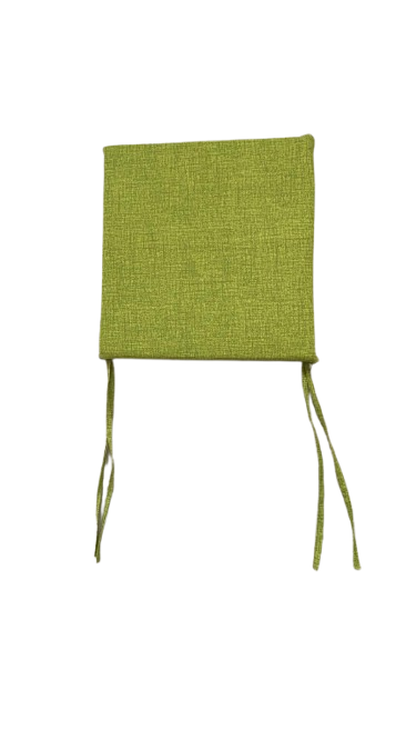 CASABELLAPIU 6 Cuscini Per Sedia Bifacciali Bicolor Sfoderabili Cm. 38x38x3,5