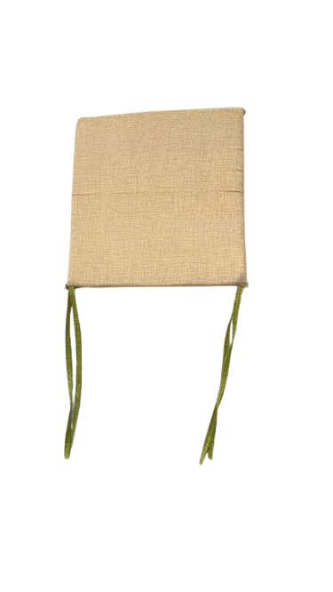 CASABELLAPIU 6 Cuscini Per Sedia Bifacciali Bicolor Sfoderabili Cm. 38x38x3,5